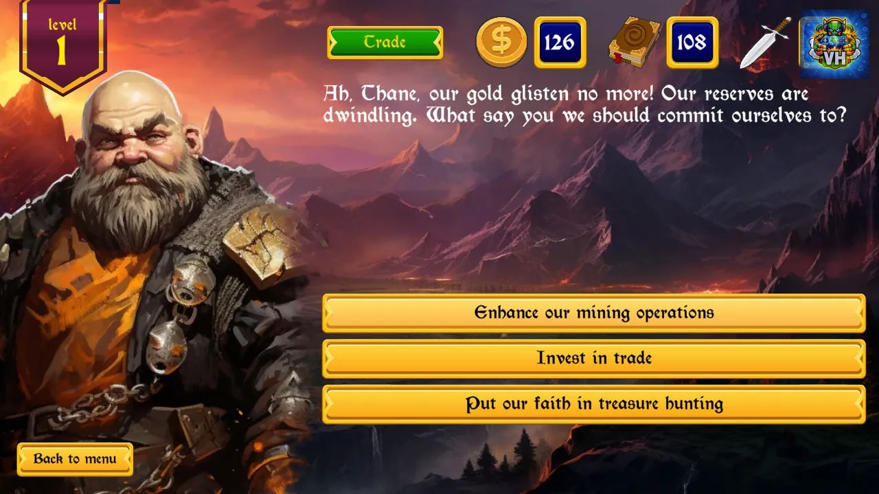 Kings Odyssey: Dwarves Tale Nintendo Switch - ảnh màn hình 1