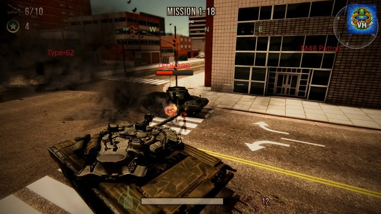 Modern War: Tank Battle Nintendo Switch - ảnh màn hình 2