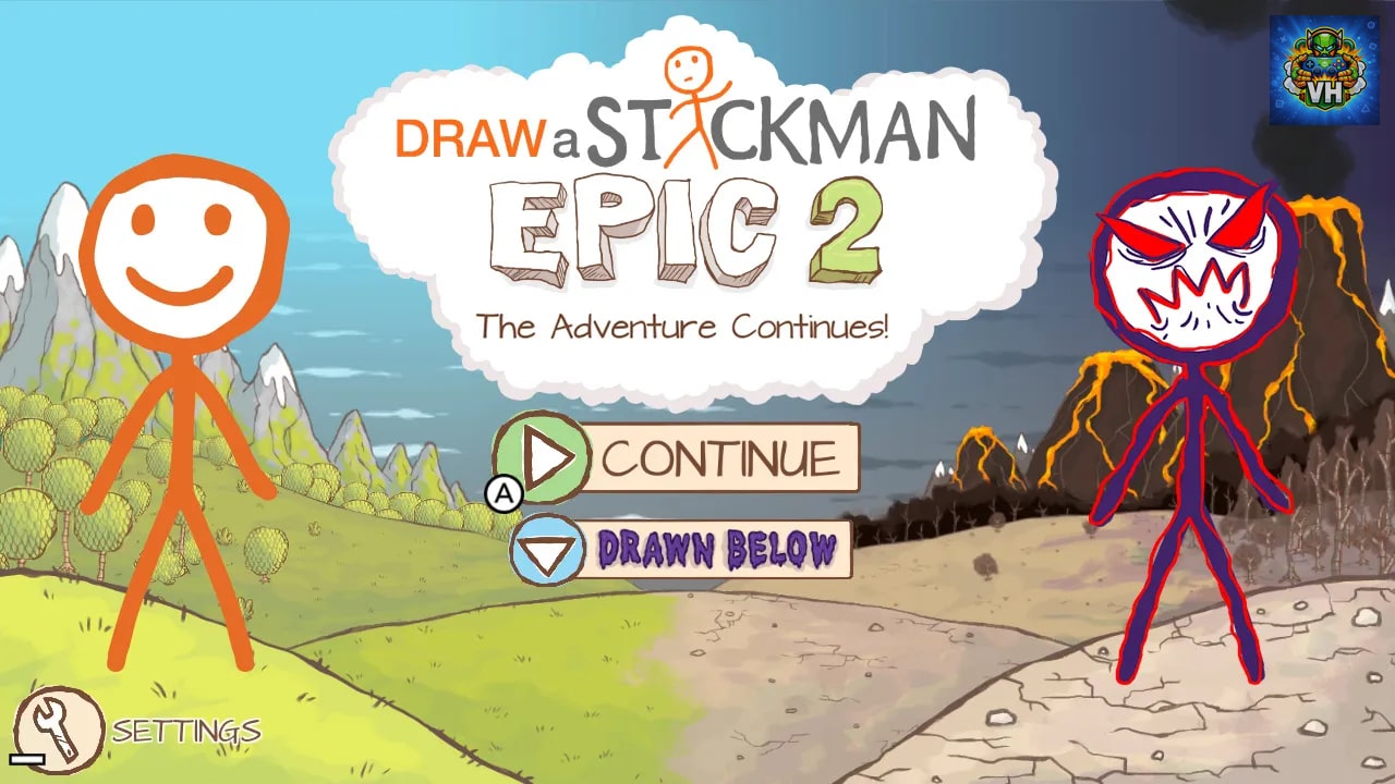Draw a Stickman: EPIC 2 Nintendo Switch - ảnh màn hình 2