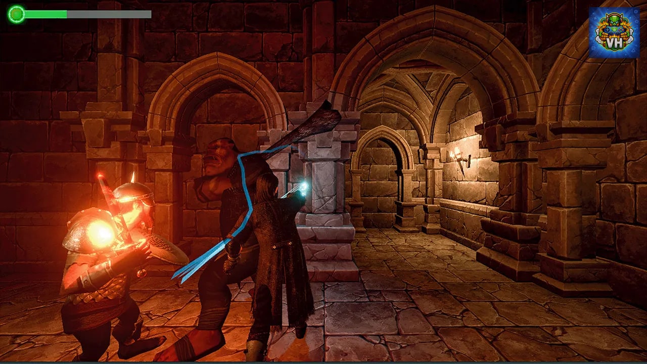 Outcasts of Dungeon: Epic Magic World Fight Rogue Game Simulator Nintendo Switch - ảnh màn hình 6
