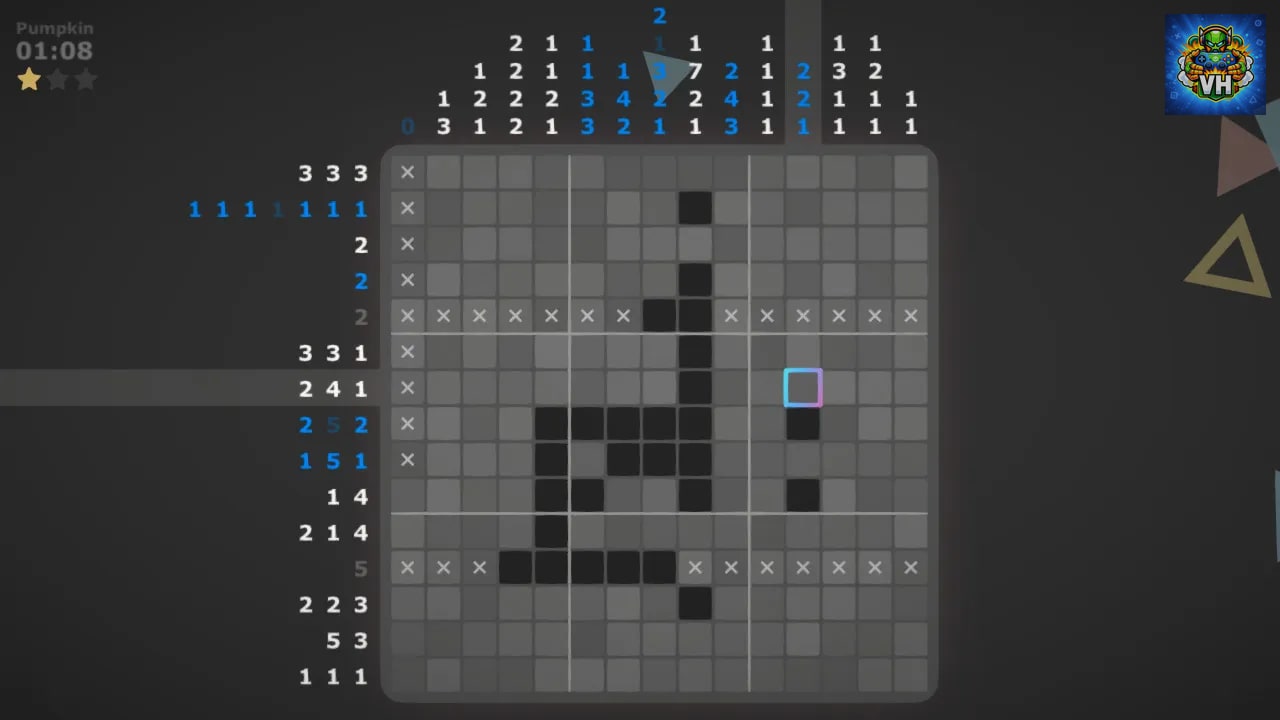 Nonogram Minimal Nintendo Switch - ảnh màn hình 1