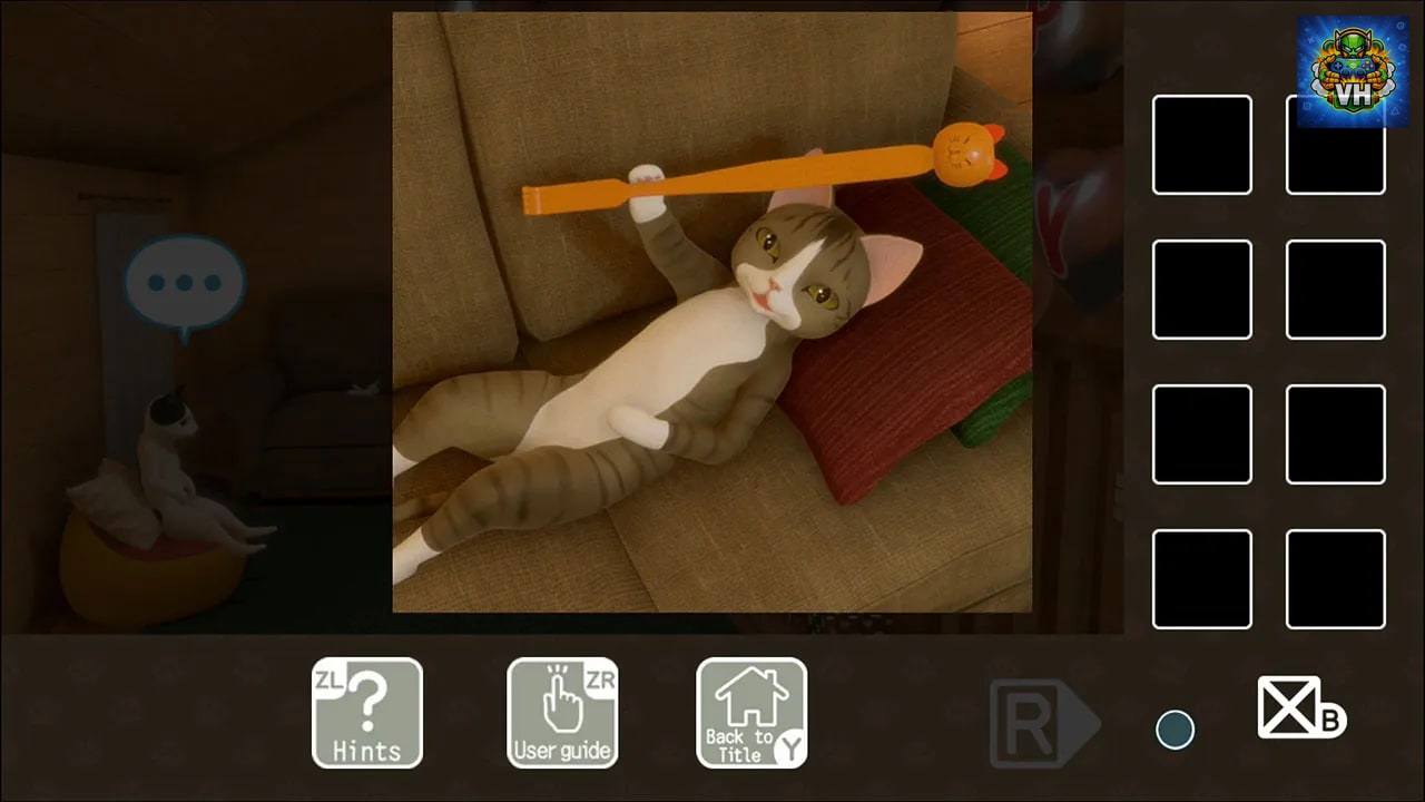 Japanese NEKOSAMA Escape -The Mountain Cottage- Nintendo Switch - ảnh màn hình 6