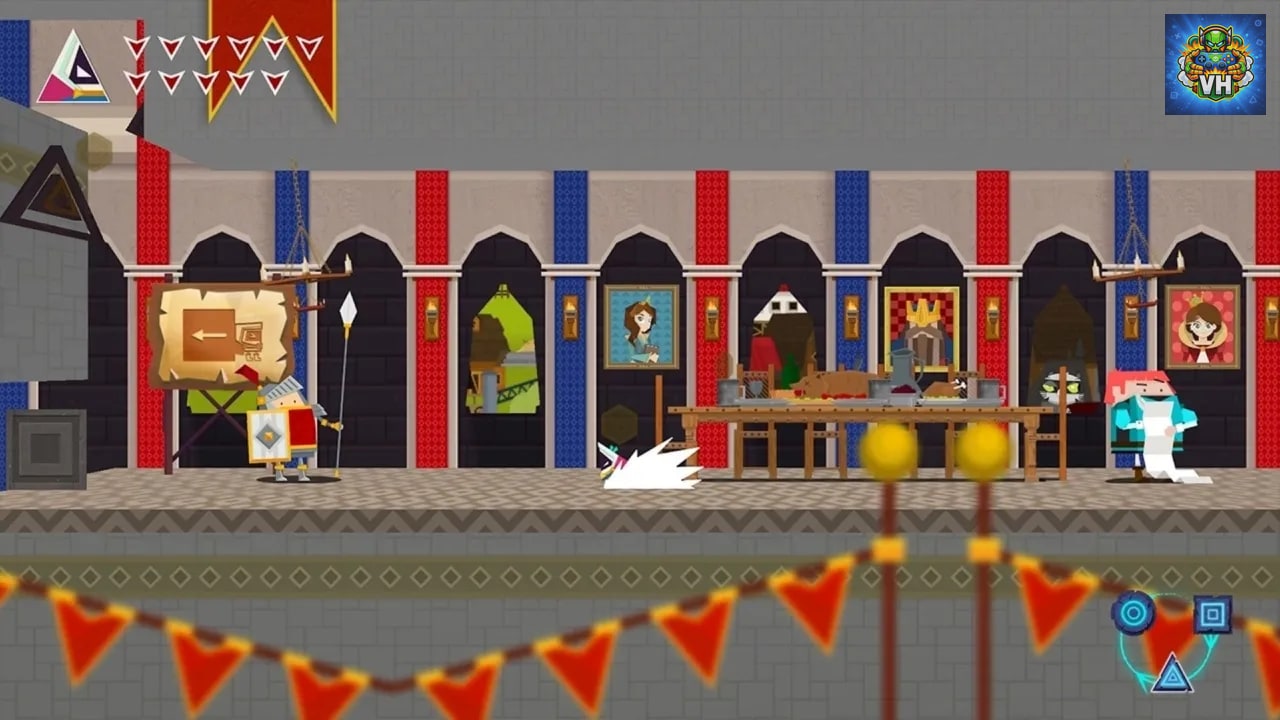 Flat Kingdom Paper's Cut Edition Nintendo Switch - ảnh màn hình 4