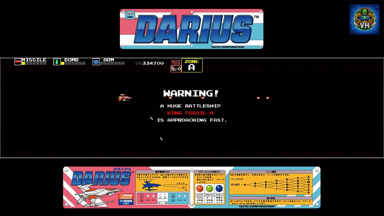 Arcade Archives DARIUS Nintendo Switch - ảnh màn hình 5