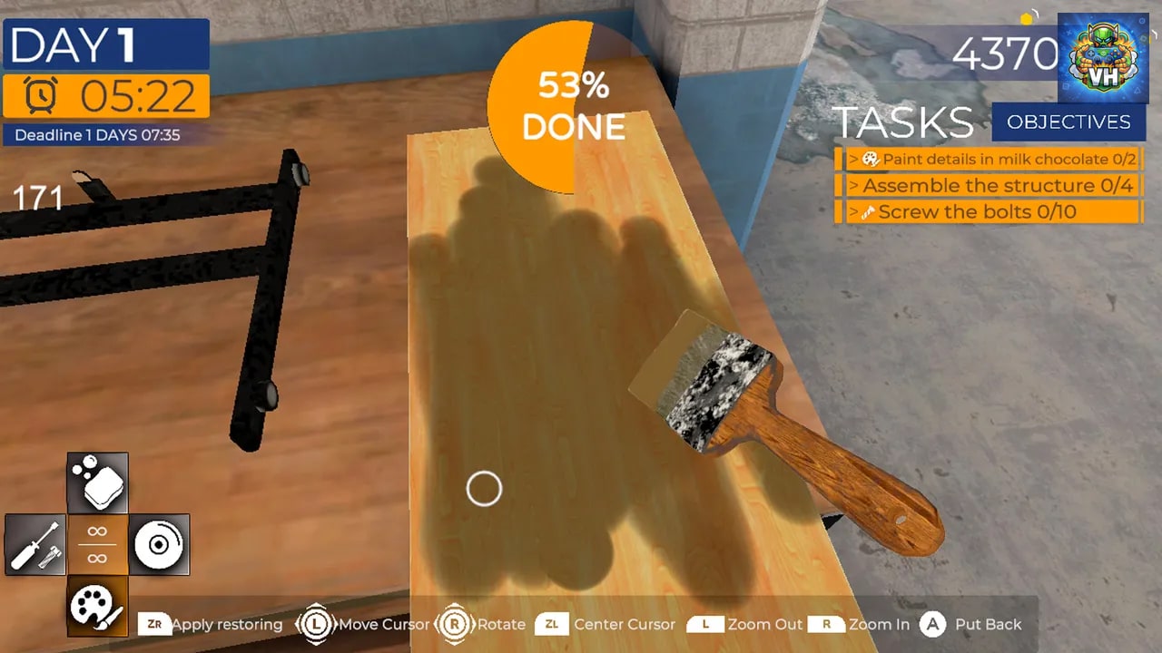 Furniture Flipper Simulator 2023: Revive, Restoration & Creative Crafting Nintendo Switch - ảnh màn hình 3