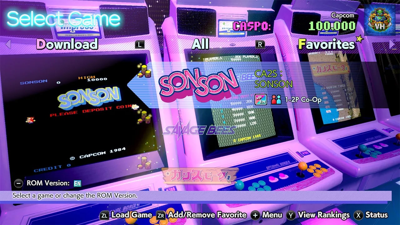 Capcom Arcade 2nd Stadium Nintendo Switch - ảnh màn hình 1