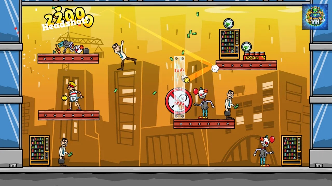 Tennis in the Face Nintendo Switch - ảnh màn hình 1