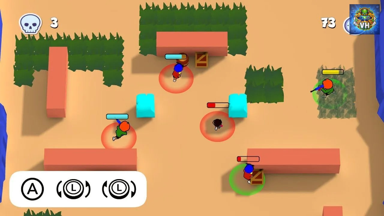 Brawl.io 2 Nintendo Switch - ảnh màn hình 3