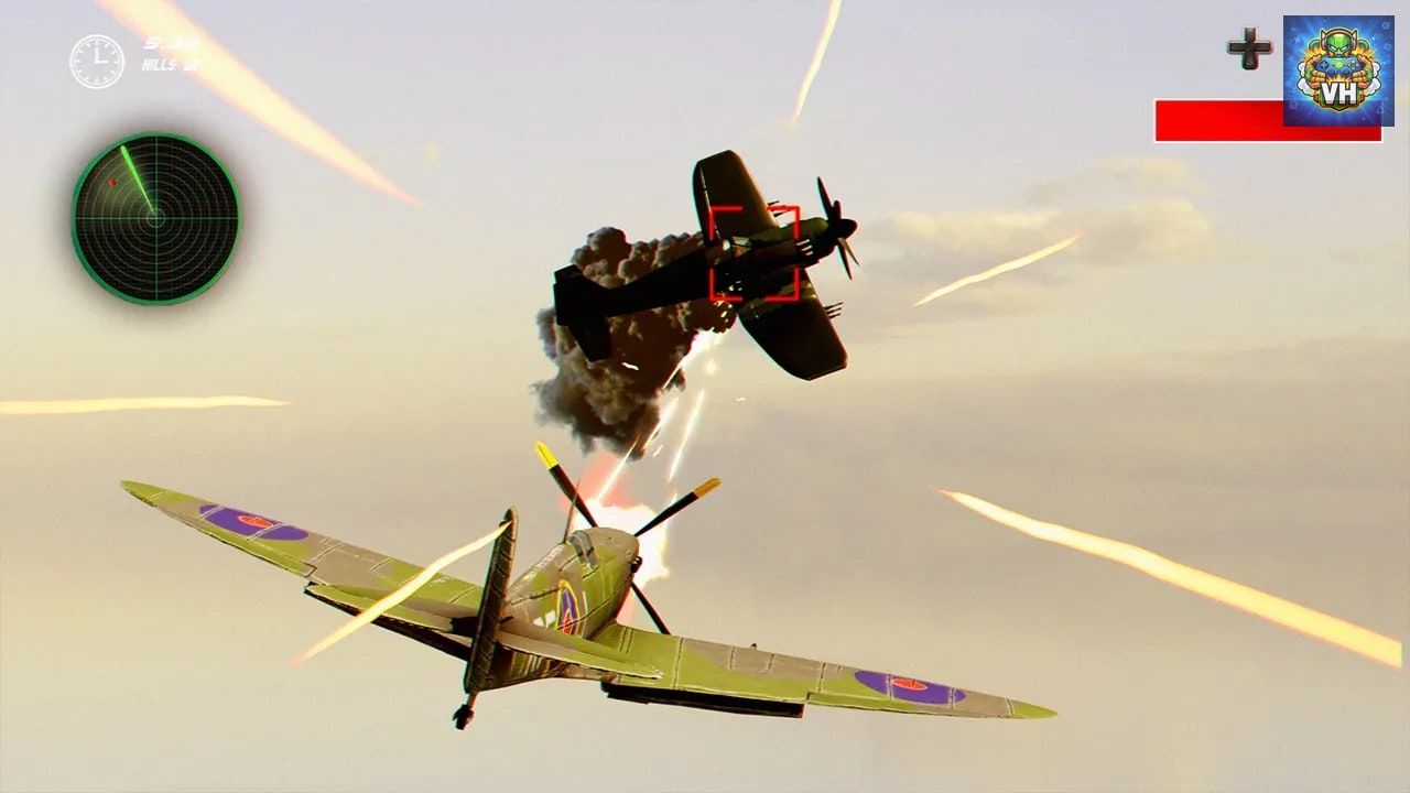 Air Jet Fighter Combat - Europe Fly Plane Attack Nintendo Switch - ảnh màn hình 12