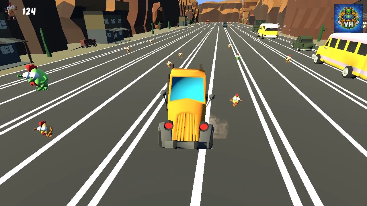 Chickens On The Road Nintendo Switch - ảnh màn hình 2