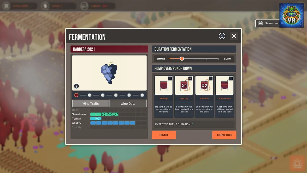 Hundred Days - Winemaking Simulator Nintendo Switch - ảnh màn hình 6