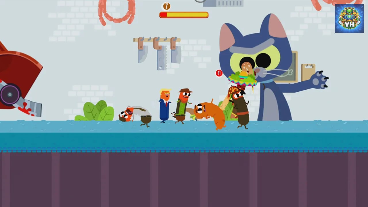 Run Sausage Run! Nintendo Switch - ảnh màn hình 6