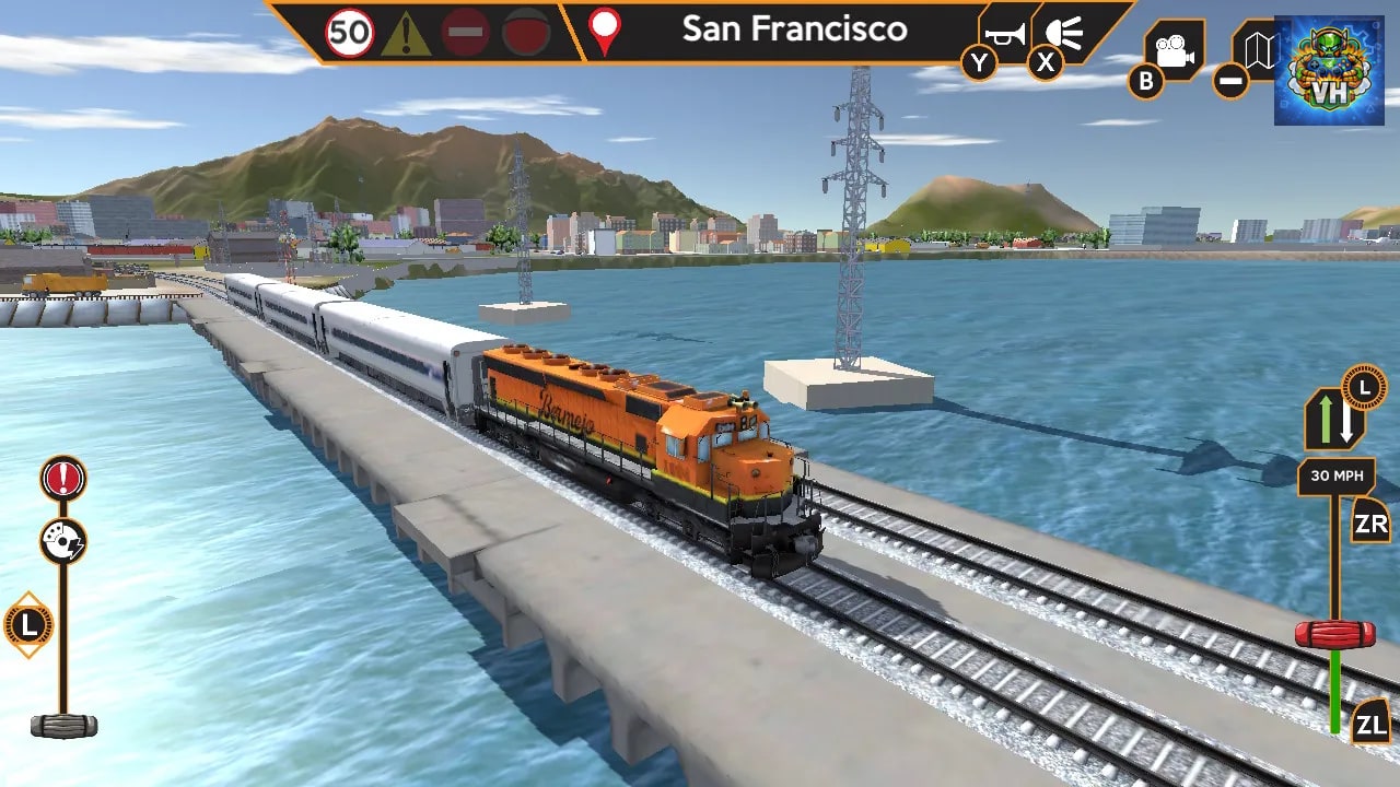 Train Ride Simulator Nintendo Switch - ảnh màn hình 2