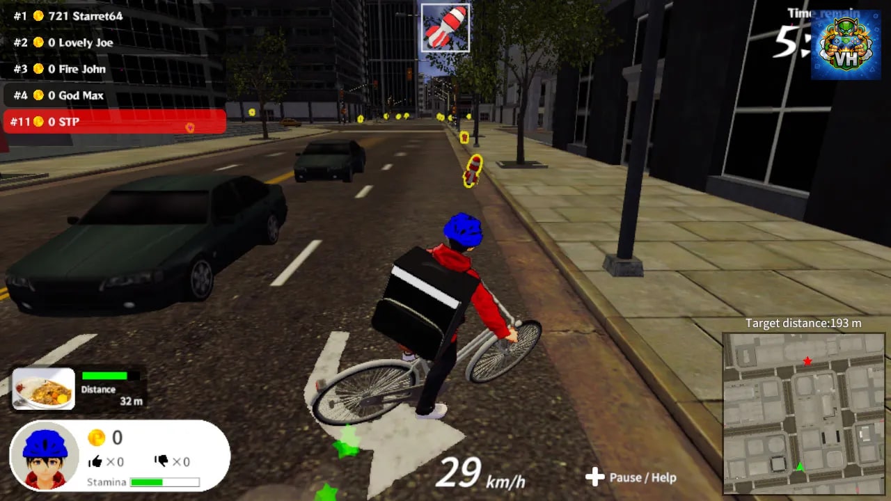Food Delivery Battle Nintendo Switch - ảnh màn hình 2