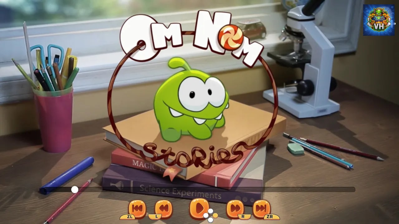 Om Nom: Coloring, Toons & Puzzle Nintendo Switch - ảnh màn hình 2