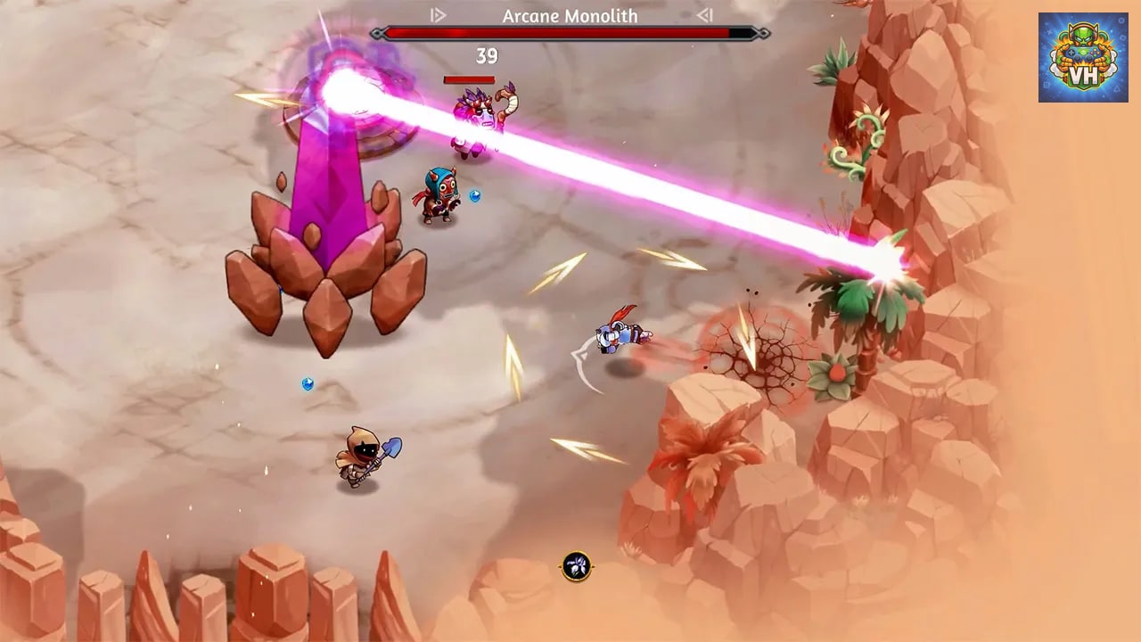 Knight vs Giant: The Broken Excalibur Nintendo Switch - ảnh màn hình 2