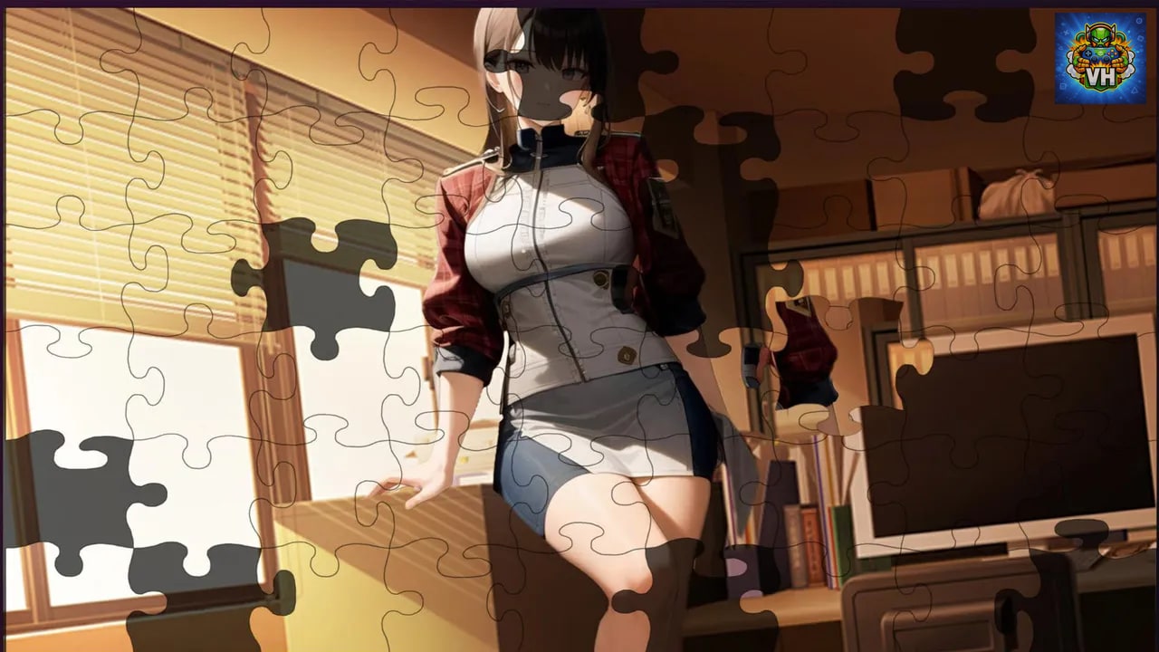 Anime Sexy Girl Puzzle - Hentai Game History Adventure Nintendo Switch - ảnh màn hình 6
