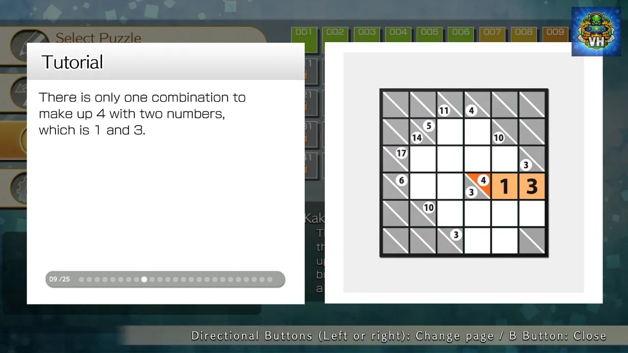 Puzzle by Nikoli S Kakuro Nintendo Switch - ảnh màn hình 6