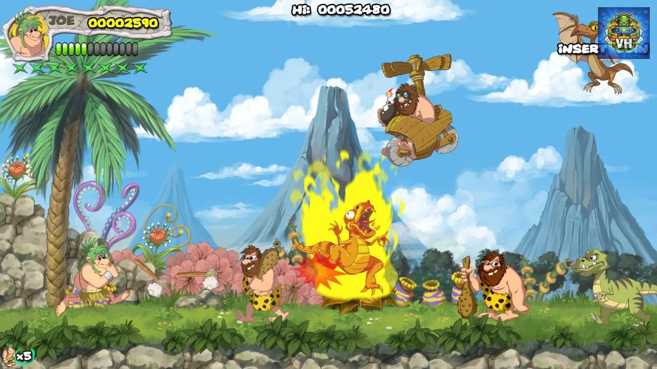 NEW Joe & Mac - Caveman Ninja Nintendo Switch - ảnh màn hình 4
