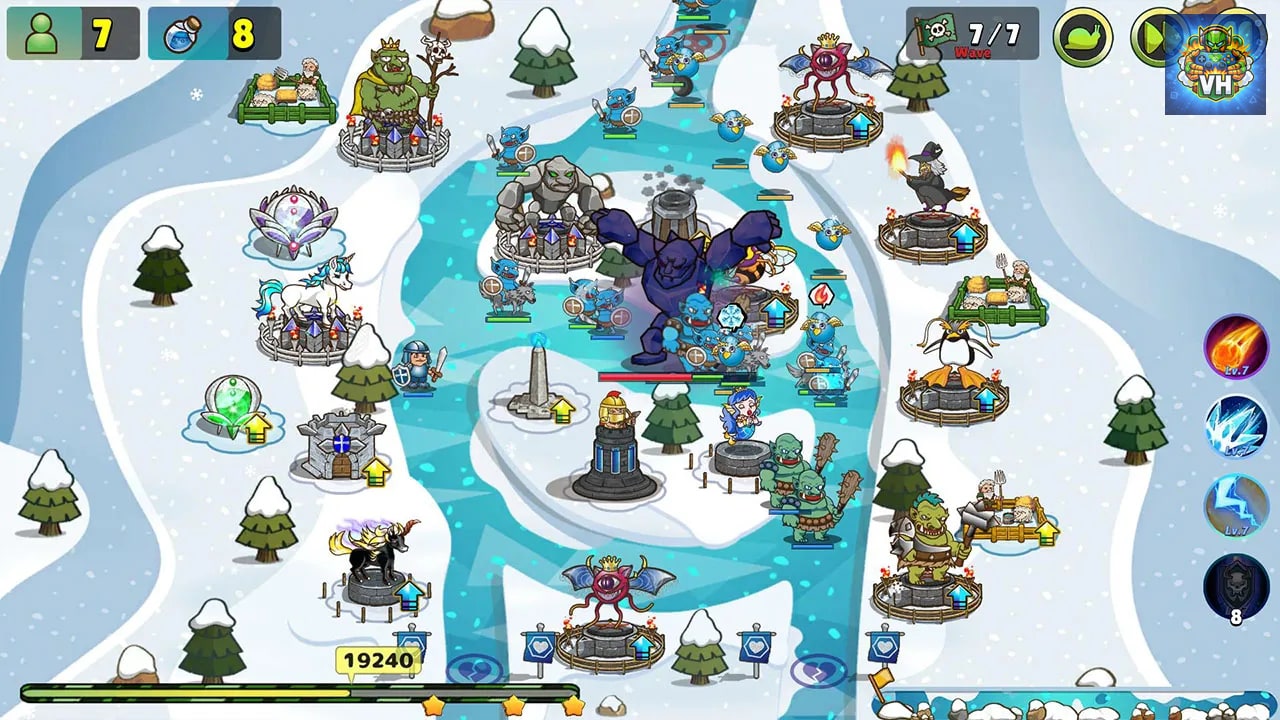 Luna & Monsters Tower Defense -The deprived magical kingdom- Nintendo Switch - ảnh màn hình 3
