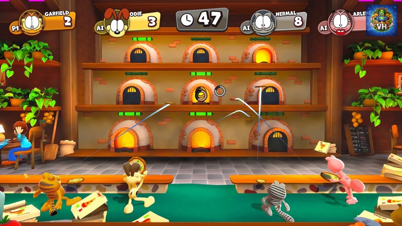 Garfield Lasagna Party Nintendo Switch - ảnh màn hình 4