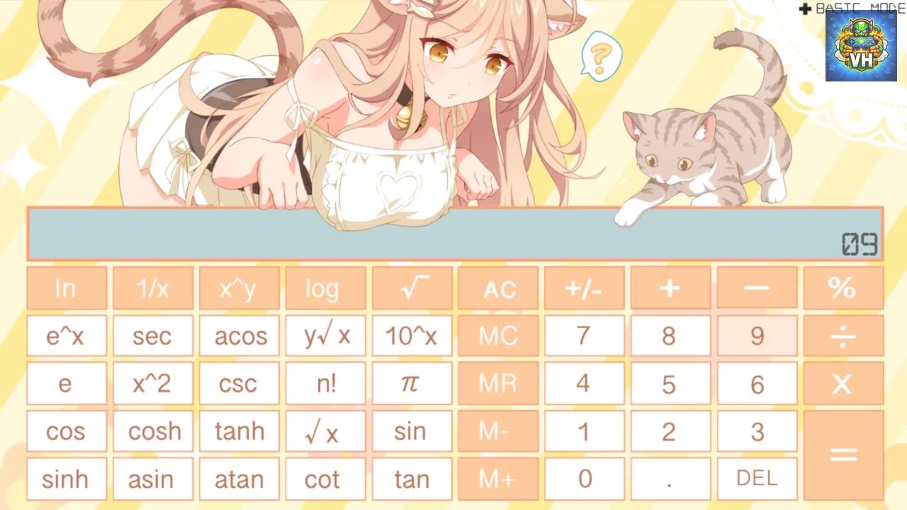 Sakura Neko Calculator Nintendo Switch - ảnh màn hình 4
