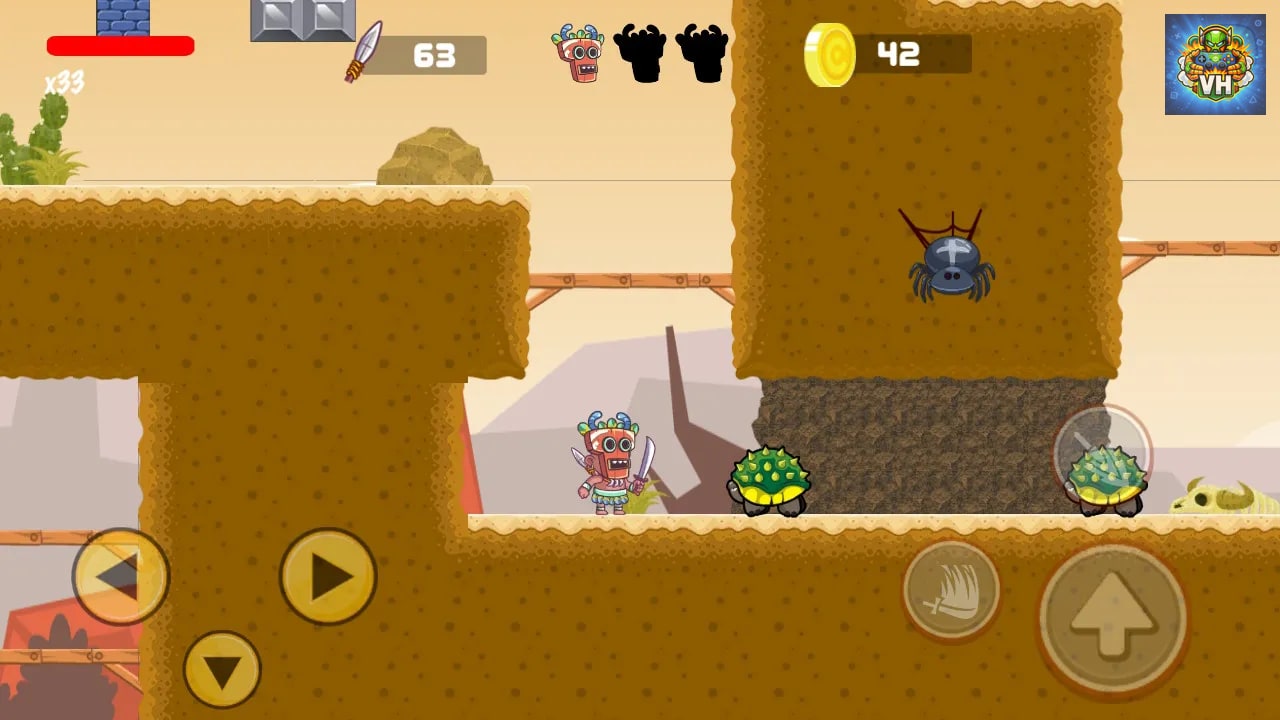 Super Prehistoric World Adventure Nintendo Switch - ảnh màn hình 4