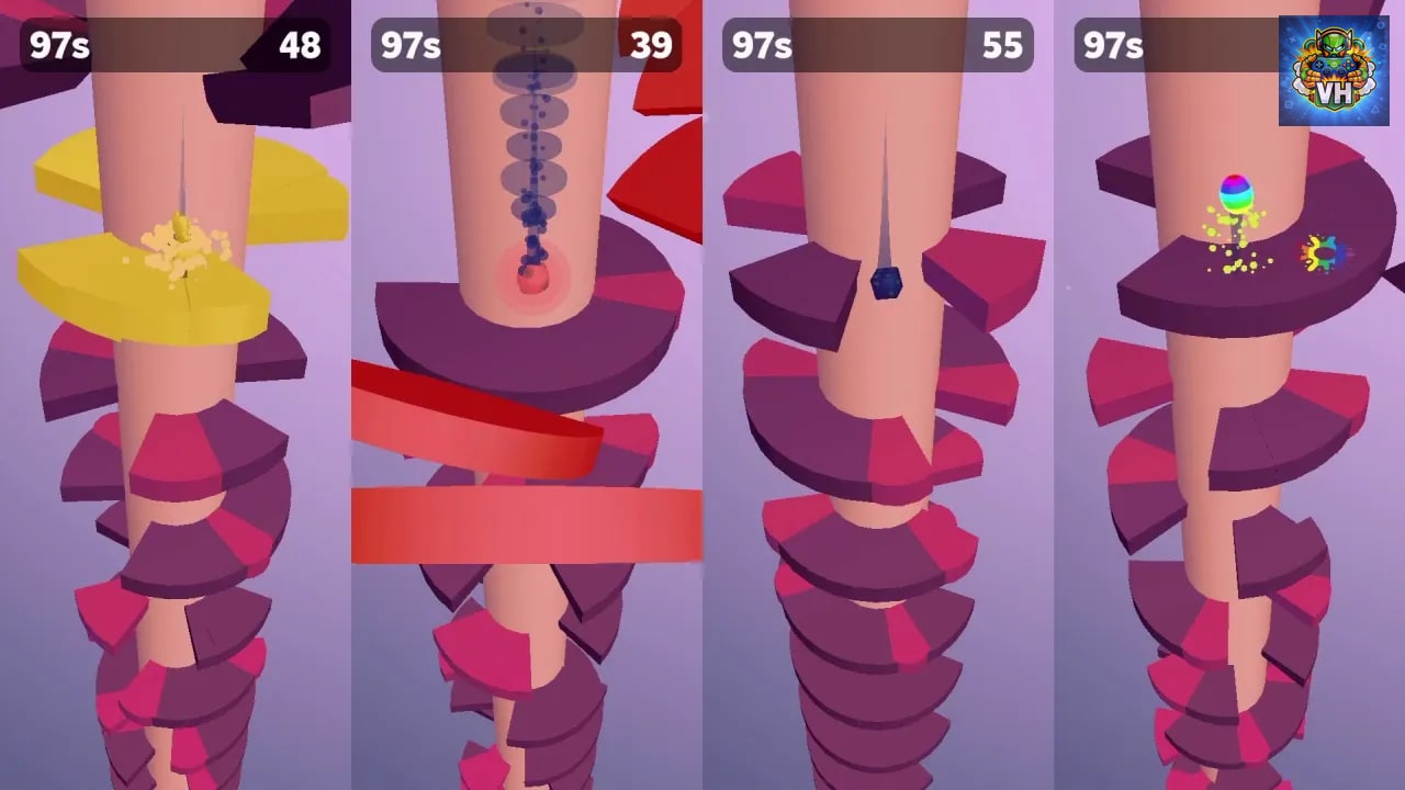 Helix Jump Nintendo Switch - ảnh màn hình 1