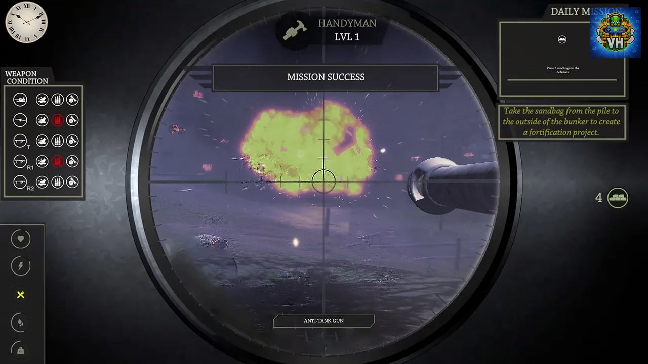 WW2: Bunker Simulator Nintendo Switch - ảnh màn hình 4