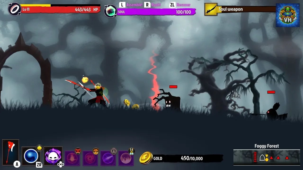The Legend of Shadow: Mask of the Force Nintendo Switch - ảnh màn hình 7