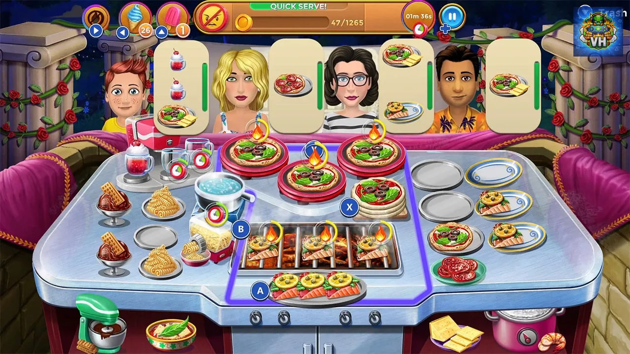 Virtual Families Cook Off: Chapter 1 Let's Go Flippin' Nintendo Switch - ảnh màn hình 3