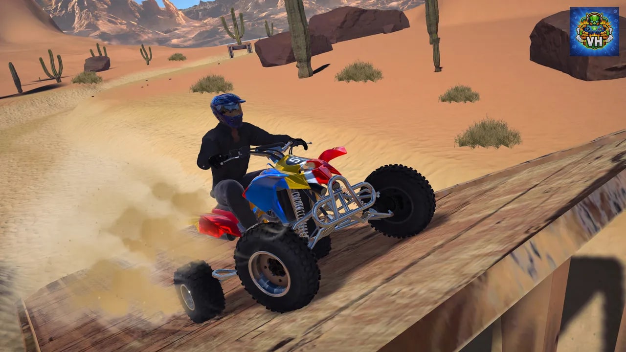 ATV Monster Racing Simulator Rally Cross Nintendo Switch - ảnh màn hình 1