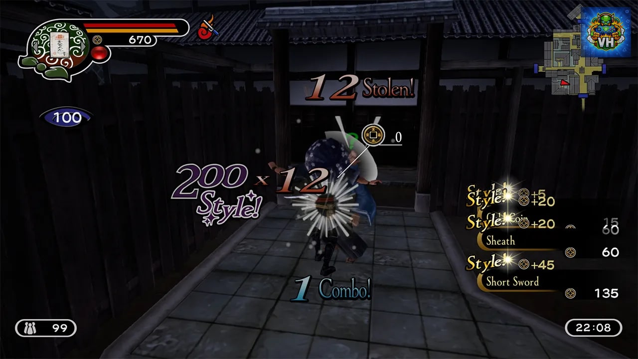 Kamiwaza: Way of the Thief Nintendo Switch - ảnh màn hình 2