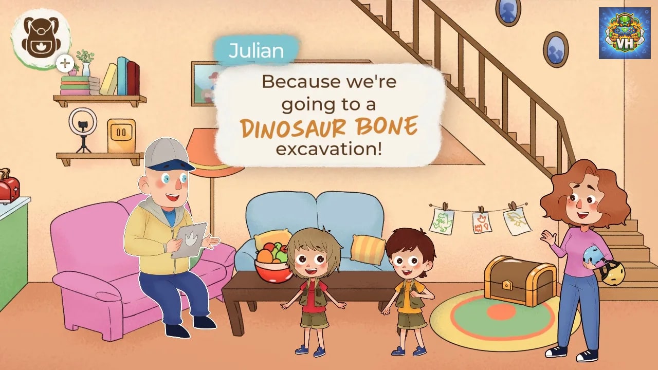 Dani and Evan: Dinosaur books Nintendo Switch - ảnh màn hình 8