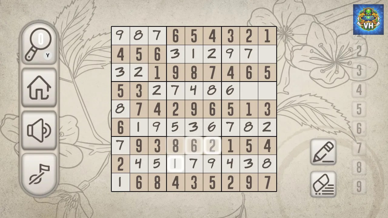 Sudoku: Casual Board Game Nintendo Switch - ảnh màn hình 3