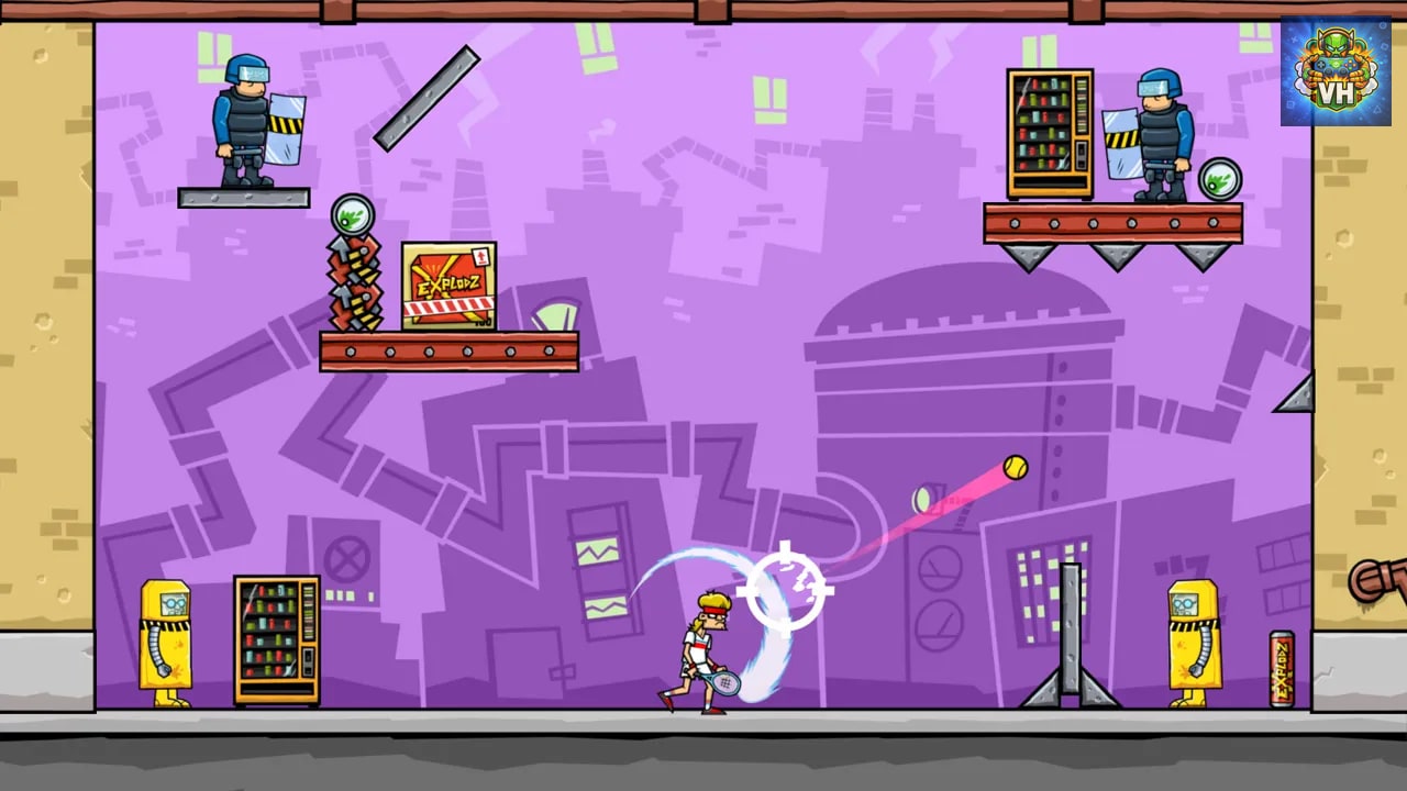 Tennis in the Face Nintendo Switch - ảnh màn hình 2