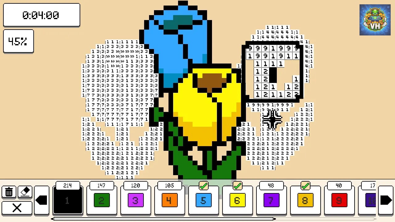 Coloring Pixels: Collection 1 Nintendo Switch - ảnh màn hình 1