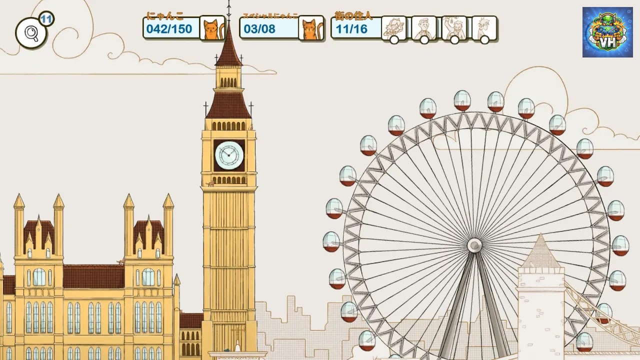 Hidden Cats in London Nintendo Switch - ảnh màn hình 5