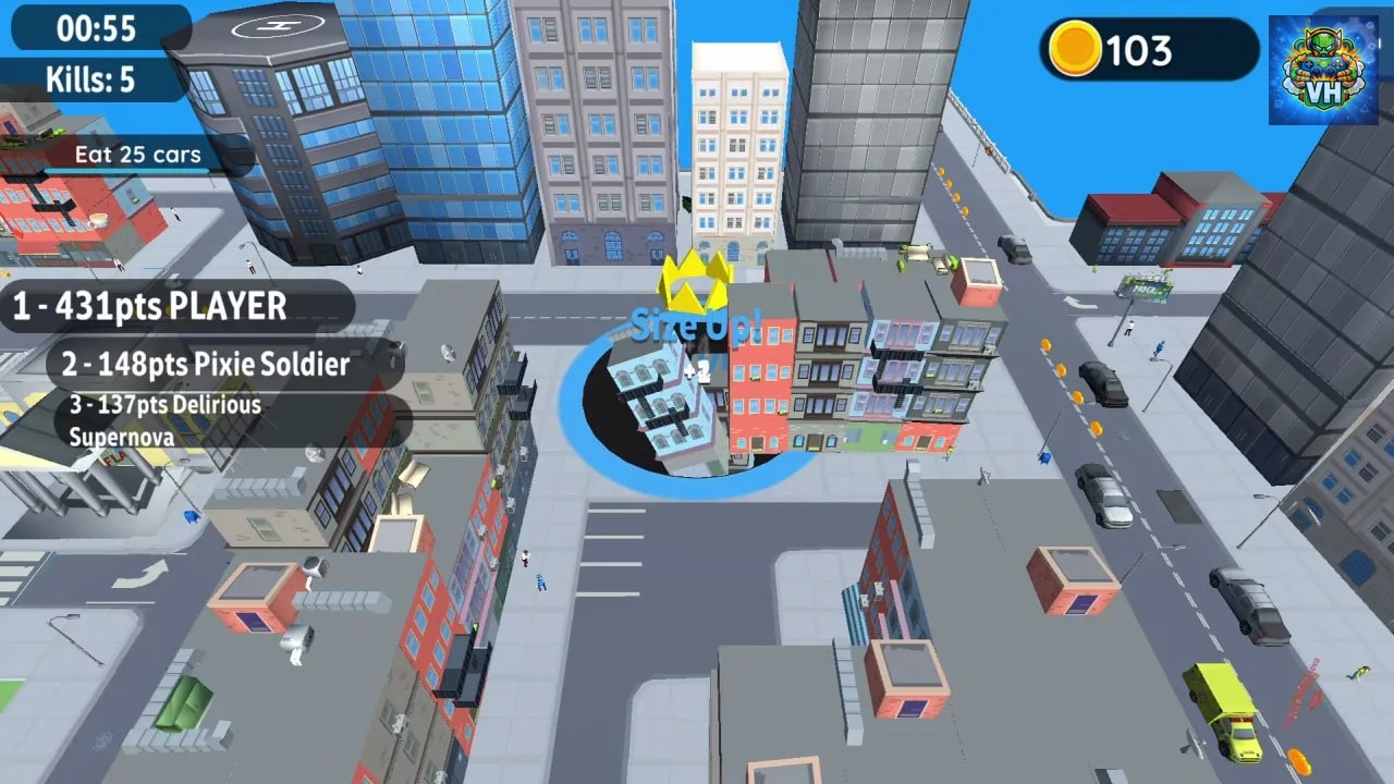 Hole io Nintendo Switch - ảnh màn hình 5