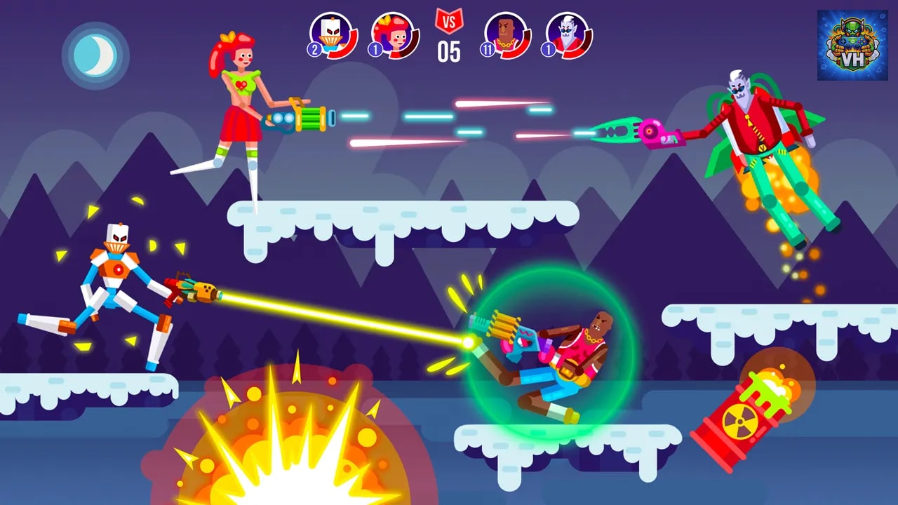 Ragdoll Rage: Heroes Arena Nintendo Switch - ảnh màn hình 6