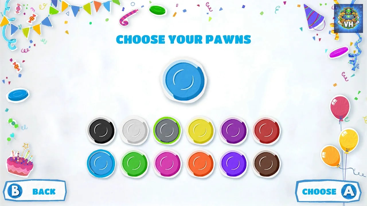 Kids Party Checkers Nintendo Switch - ảnh màn hình 1