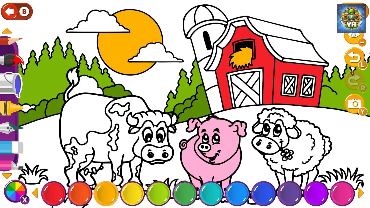 Kid's Art Coloring Book Nintendo Switch - ảnh màn hình 10
