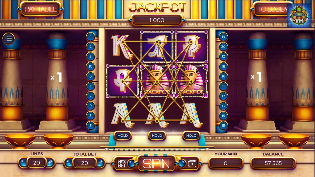 Pyramids Slot Machines Nintendo Switch - ảnh màn hình 4