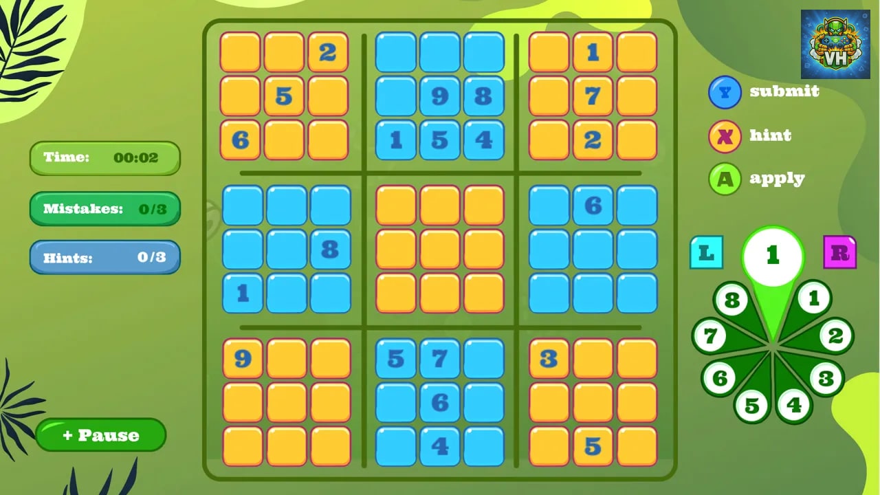 SUDOKU - GAME FOR KIDS Nintendo Switch - ảnh màn hình 3