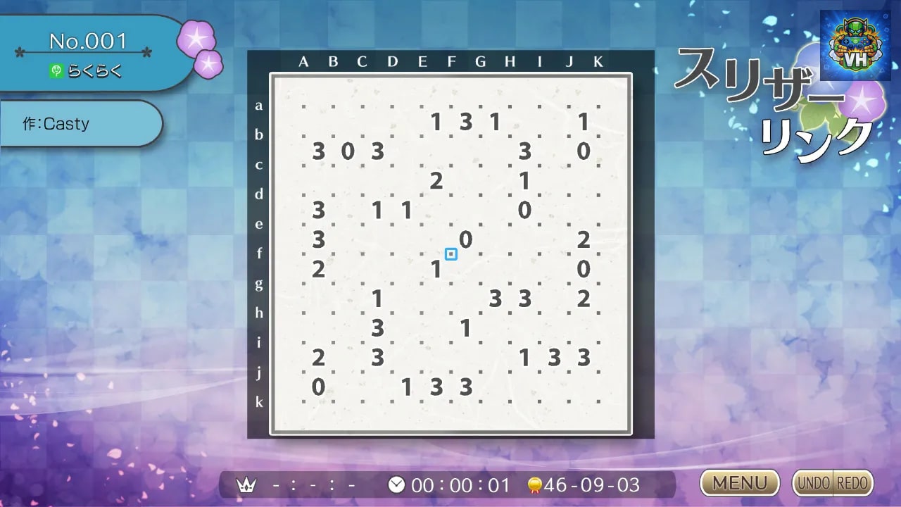 Puzzle by Nikoli S Slitherlink Nintendo Switch - ảnh màn hình 1