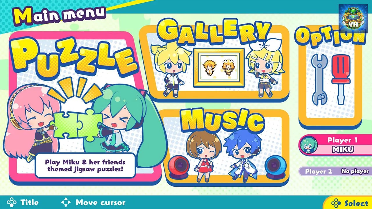 Hatsune Miku Jigsaw Puzzle Nintendo Switch - ảnh màn hình 4