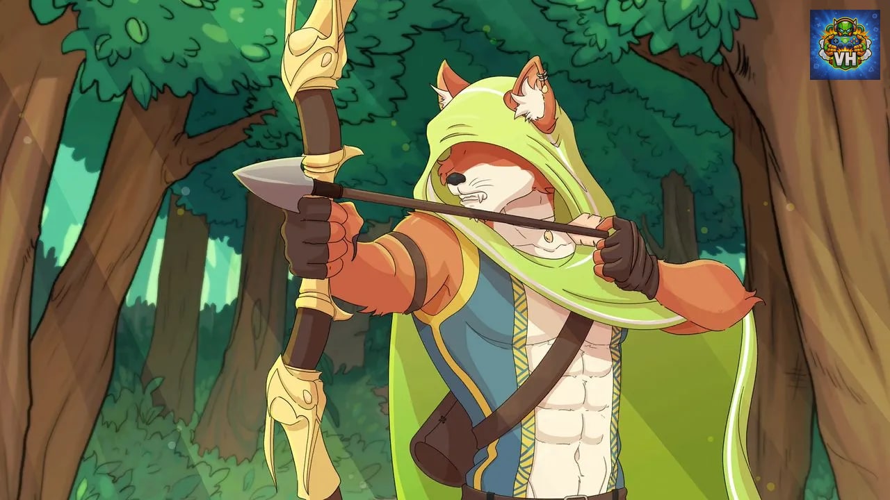 Burrow of the Fallen Bear: A Gay Furry Visual Novel Nintendo Switch - ảnh màn hình 2