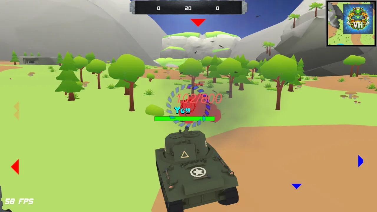 WWII Tank Battle Arena Nintendo Switch - ảnh màn hình 6