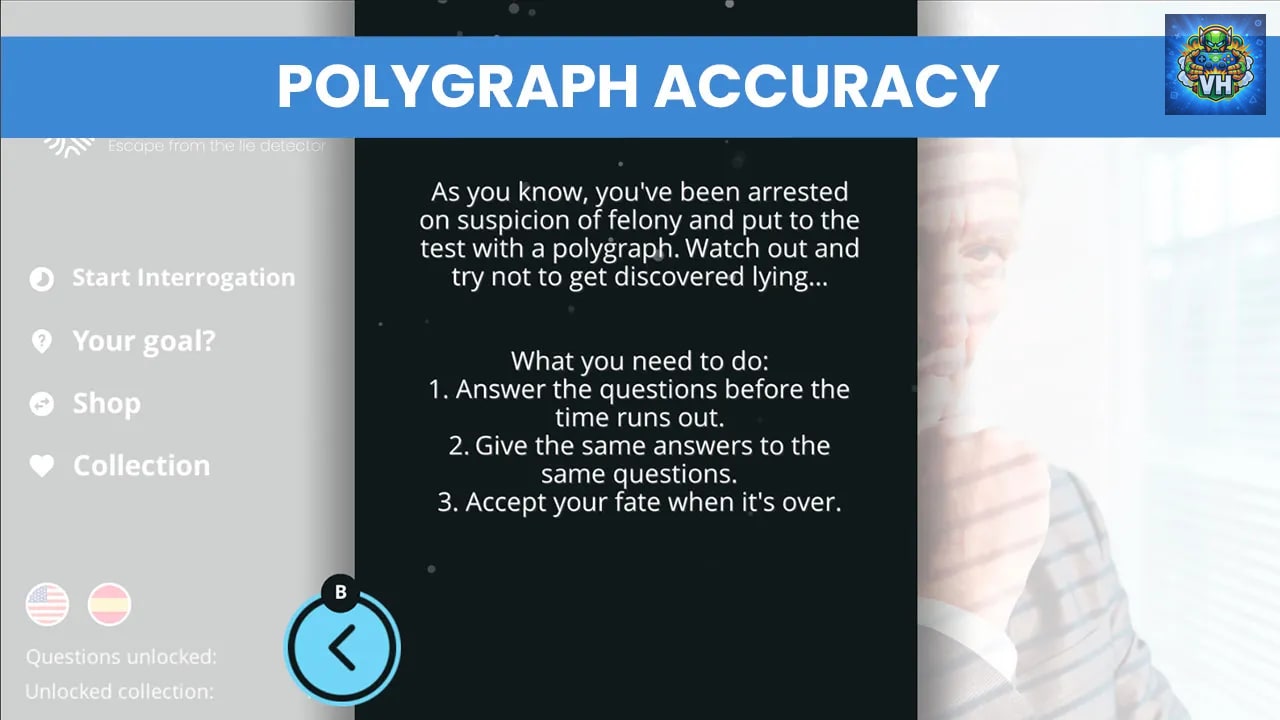 Polygraph: Escape from the Lie Detector Nintendo Switch - ảnh màn hình 5