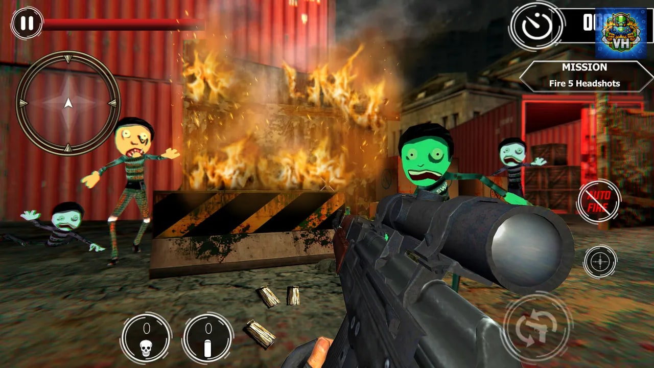 Zombie Sniper Shooter - Stickman War Nintendo Switch - ảnh màn hình 5